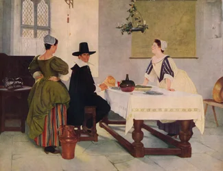 Zwischen zwei Feuern, ca. 1892, 1938