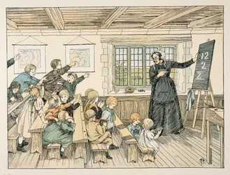 Die Dame, aus Vierundzwanzig Arbeiter, veröffentlicht 1900