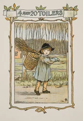 Vignette aus Vierundzwanzig Arbeiter, veröffentlicht 1900