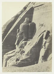 Abu Simbel, Nubien, 1857