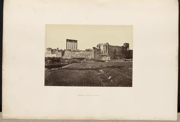 Baalbek, von Süden