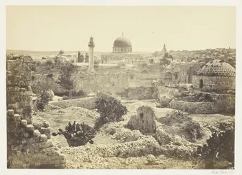 Jerusalem von der Stadtmauer aus