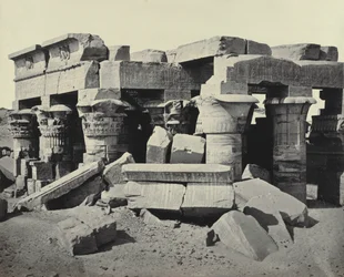 Kom Ombo, ca. 1858