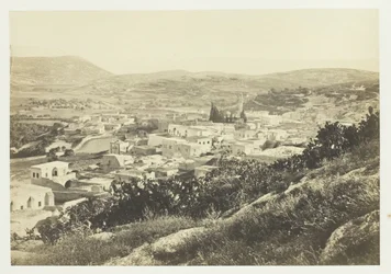 Nazareth, aus Nordwesten, 1857