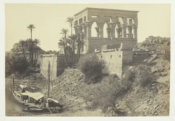 Pharaos Bett, Insel Philä, 1857