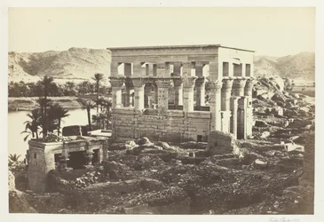 Das Bett des Pharaos, Philae, vom Großen Tempel