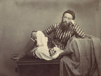 Porträt, türkisches Sommerkostüm, 1857