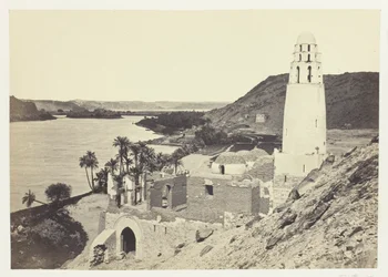 Ruinenmoschee in der Nähe von Philä