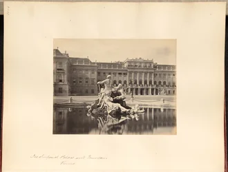 Die Kaiserliche Hofburg und der Brunnen, Wien