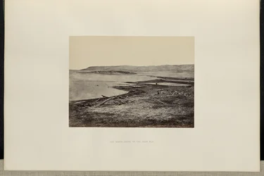 Die Nordküste des Toten Meeres