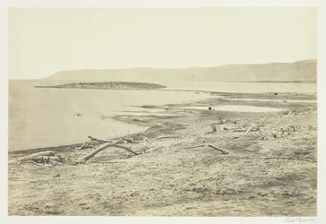 Die Nordküste des Toten Meeres