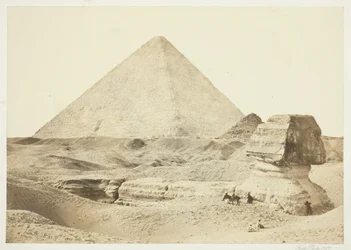 Die Sphinx und die Große Pyramide