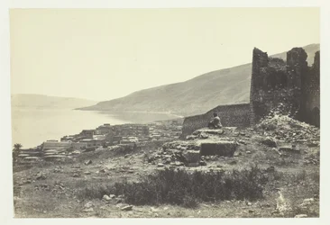 Die Stadt und der See von Tiberias, vom Norden, 1857