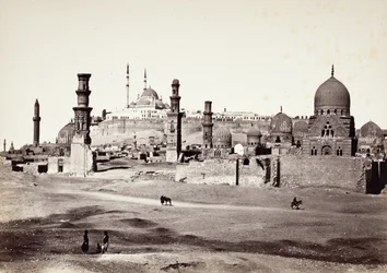 Gräber auf dem südlichen Friedhof in Kairo