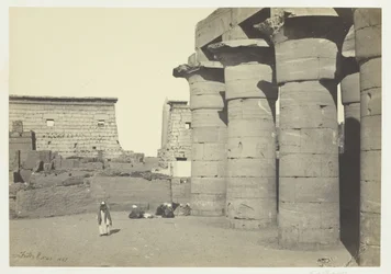 Ansicht von Luxor, 1857