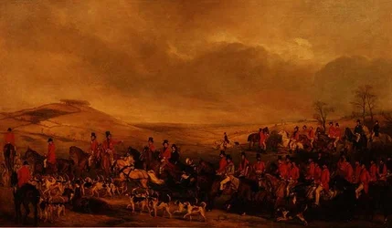 Melton Jagd geht zum Ram