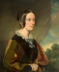 Porträt von Katherine Boulton, 1850