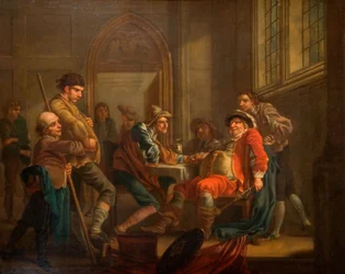 Sir John Falstaff rekrutiert Soldaten