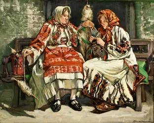 Serbische Frauen, ca. 1930