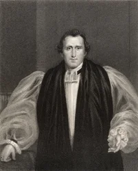 Reverend Daniel Wilson, graviert von J. Cochran, aus 