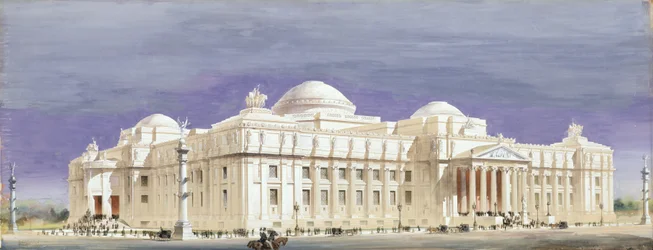 Entwurf für das Brooklyn Museum of Art