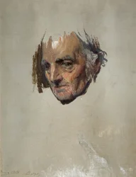Kopf eines alten Mannes, 1871