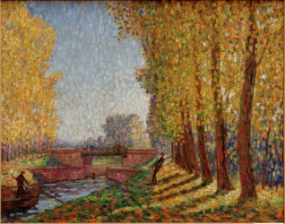 Morgensonne im Herbst