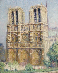 Notre Dame am Morgen