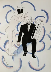 Relache-Ballett von Erik Satie, um 1924