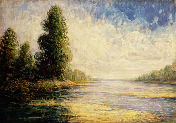 Die Loire im Morgensonne