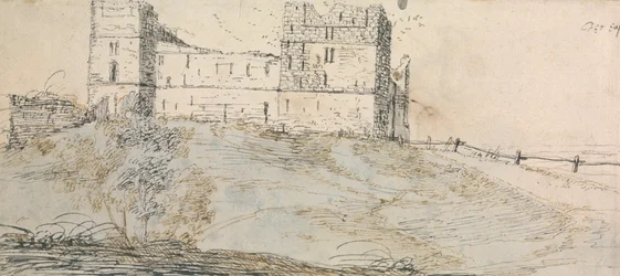 Ostseite von Sheriff Hutton Castle