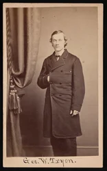 Porträt von George Washington Tryon 1838-1888, ca. 1860er Jahre