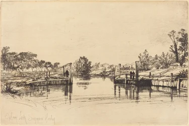 Eagham Schleuse