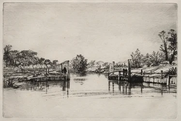 Egham Schleuse
