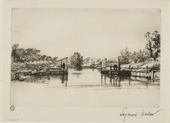 Egham Schleuse