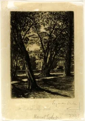 Kensington Gardens, Nr. I (kleine Platte)