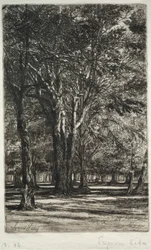 Kensington Gardens Die größere Platte, 1860