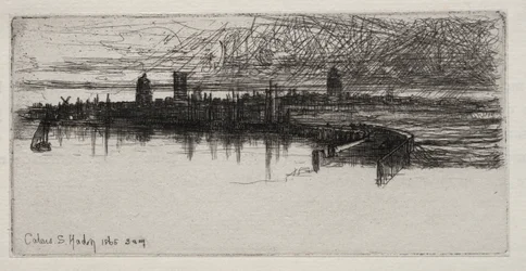 Kleiner Calais Pier, 1865, 3 Uhr morgens