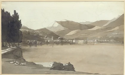 Stadt Lugano, Schweiz, 1781