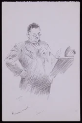Porträt von Aubrey Hammond (um 1934)
