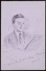 Porträt von Berthold Lubetkin