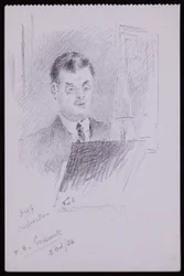 Porträt von HB Cresswell