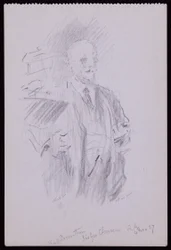 Porträt von Sir George Clausen