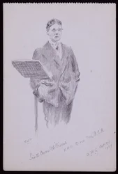 Porträt von Sir Owen Williams