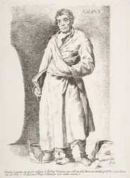 Äsop, aus Radierungen nach Velazquez, 1778