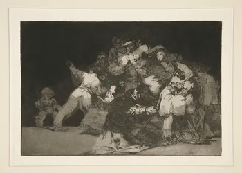 General Folly (Disparate general), pl. 9 aus der Serie Los proverbios