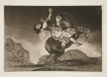 Das räuberische Pferd, Tafel 10 aus der Serie Los Proverbios