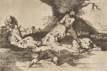 Platte 16 aus Die Schrecken des Krieges Los Desastres de La Guerra: Sie...