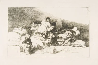 Blatt 25 aus Die Schrecken des Krieges: Diese auch, 1810