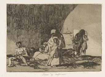 Tafel 57 aus Die Schrecken des Krieges, 1811-12 veröffentlicht 1863